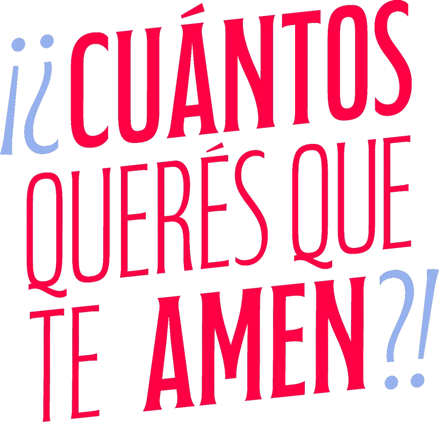 Logotipo de ¿Cuántos querés que te amen?!